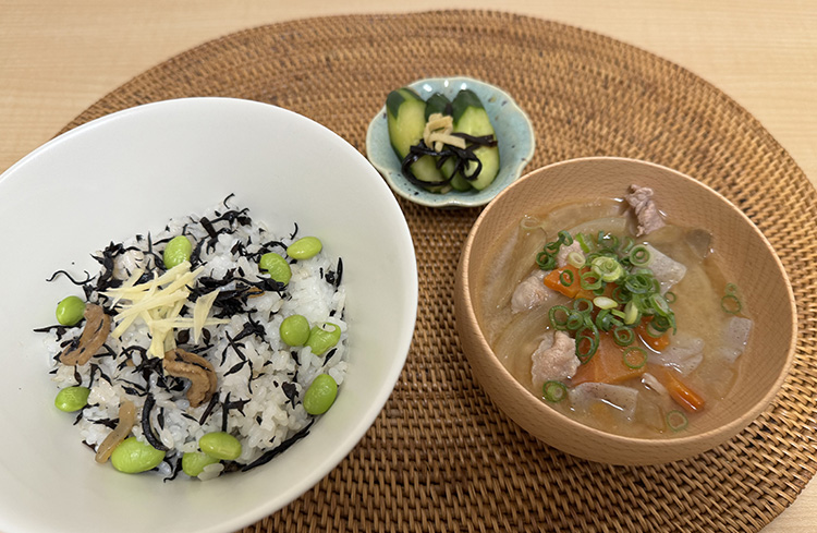 ひじきご飯