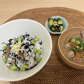 ひじきご飯