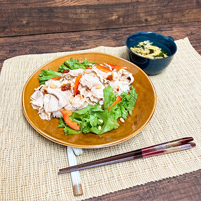 ジャスミンゆで豚ライス