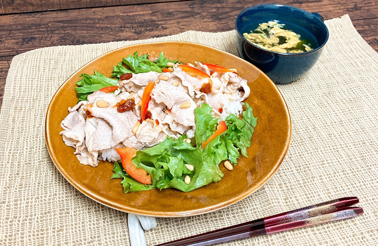 ジャスミンゆで豚ライス